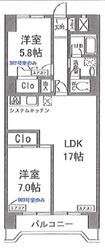 グランメール戸田２の物件間取画像